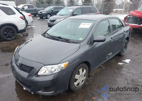 2010 Toyota Corolla Le из США, поврежденный, VIN 2T1BU4EE6AC285318